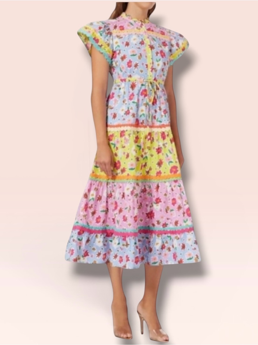CeliaB Ametrine Midi Dress XS